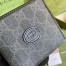 Gucci Bi-fold Wallet In Black Canvas with Interlocking G