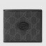 Gucci Bi-fold Wallet In Black Canvas with Interlocking G