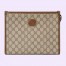 Gucci Beauty Case in Beige GG Supreme with Interlocking G