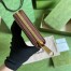 Gucci Zip Around Wallet In Beige Canvas with Interlocking G