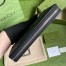 Gucci Zip Around Wallet In Black Canvas with Interlocking G
