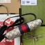 Gucci Ophidia Belt Bag in Blue GG Supreme Canvas