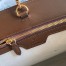 Gucci Medium Tote Bag in Beige GG Supreme Canvas with Brown Leather