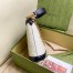 Gucci Small Shoulder Bag In White Debossed GG Leather