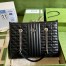Gucci GG Marmont Medium Tote in Black Matelasse Leather