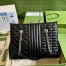 Gucci GG Marmont Medium Tote in Black Matelasse Leather