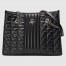 Gucci GG Marmont Medium Tote in Black Matelasse Leather
