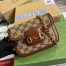 Gucci Horsebit 1955 Mini Chain Bag in GG Supreme with Crystals