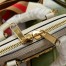 Gucci Horsebit 1955 Mini Top Handle Bag in White GG Supreme Canvas