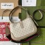 Gucci Jackie 1961 Small Bag in White GG Supreme Canvas