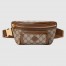 Gucci Belt Bag in Beige GG Supreme with Interlocking G