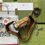 Gucci Bamboo 1947 Mini Top Handle Bag in Camel Jumbo GG Canvas