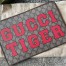 Gucci Portfolio Pouch in GG Supreme with Tiger Letter