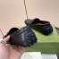 Gucci Men's Drive Loafers in Black Leather with Interlocking G