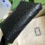 Gucci Medium Messenger Bag in Black GG Embossed Leather