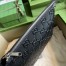 Gucci Medium Messenger Bag in Black GG Embossed Leather