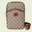 Gucci Sling Backpack in GG Supreme Canvas with Interlocking G