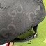 Gucci Belt Bag In Black Jumbo GG Canvas