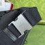 Gucci Belt Bag In Black Jumbo GG Canvas