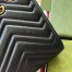 Gucci GG Marmont Mini Bag in Black Chevron Leather