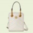 Gucci GG Marmont Mini Bag in White Chevron Leather