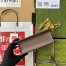 Gucci Ophidia GG Mini Chain Bag in GG Canvas with Brown Leather