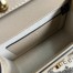 Gucci Ophidia GG Mini Chain Bag in White GG Supreme Canvas