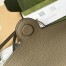 Gucci Horsebit 1955 Mini Bag in White GG Canvas