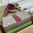 Gucci Ophidia GG Crossbody Bag in Beige Supreme Canvas