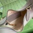 Gucci GG Marmont Half-moon Mini Bag in Nude Chevron Leather