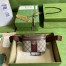 Gucci Ophidia Belt Bag in Beige GG Supreme with Brown Leather