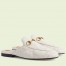 Gucci Women's Princetown Slippers in White GG Matelasse Leather
