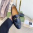 Gucci Women's Jordaan Loafers In Black GG Matelasse Leather