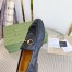 Gucci Women's Jordaan Loafers In Black GG Matelasse Leather