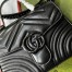 Gucci GG Marmont Mini Top Handle Bag in Black Matelasse Calfskin