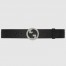 Gucci Blondie Belt 40MM in Black Maxi GG Leather