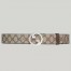 Gucci Blondie Belt 40MM in Beige GG Supreme Canvas