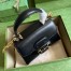Gucci Horsebit 1955 Mini Handbag in Black Leather