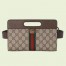 Gucci Ophidia GG Belt Bag In Beige GG Supreme Canvas