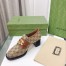 Gucci Women's Loafers in GG Canvas with Interlocking G