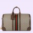 Gucci Savoy Large Duffle Bag in Beige GG Canvas