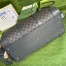 Gucci Savoy Small Duffle Bag in Grey GG Supreme Canvas