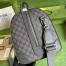 Gucci Savoy Small Duffle Bag in Grey GG Supreme Canvas