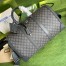 Gucci Savoy Small Duffle Bag in Grey GG Supreme Canvas