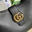 Gucci Aphrodite Medium Shoulder Bag in Black Leather