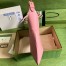 Gucci Aphrodite Medium Shoulder Bag in Pink Leather