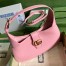Gucci Aphrodite Medium Shoulder Bag in Pink Leather