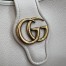 Gucci Aphrodite Medium Shoulder Bag in White Leather