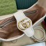 Gucci Aphrodite Medium Shoulder Bag in White Leather