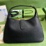Gucci Aphrodite Large Shoulder Bag in Black Leather